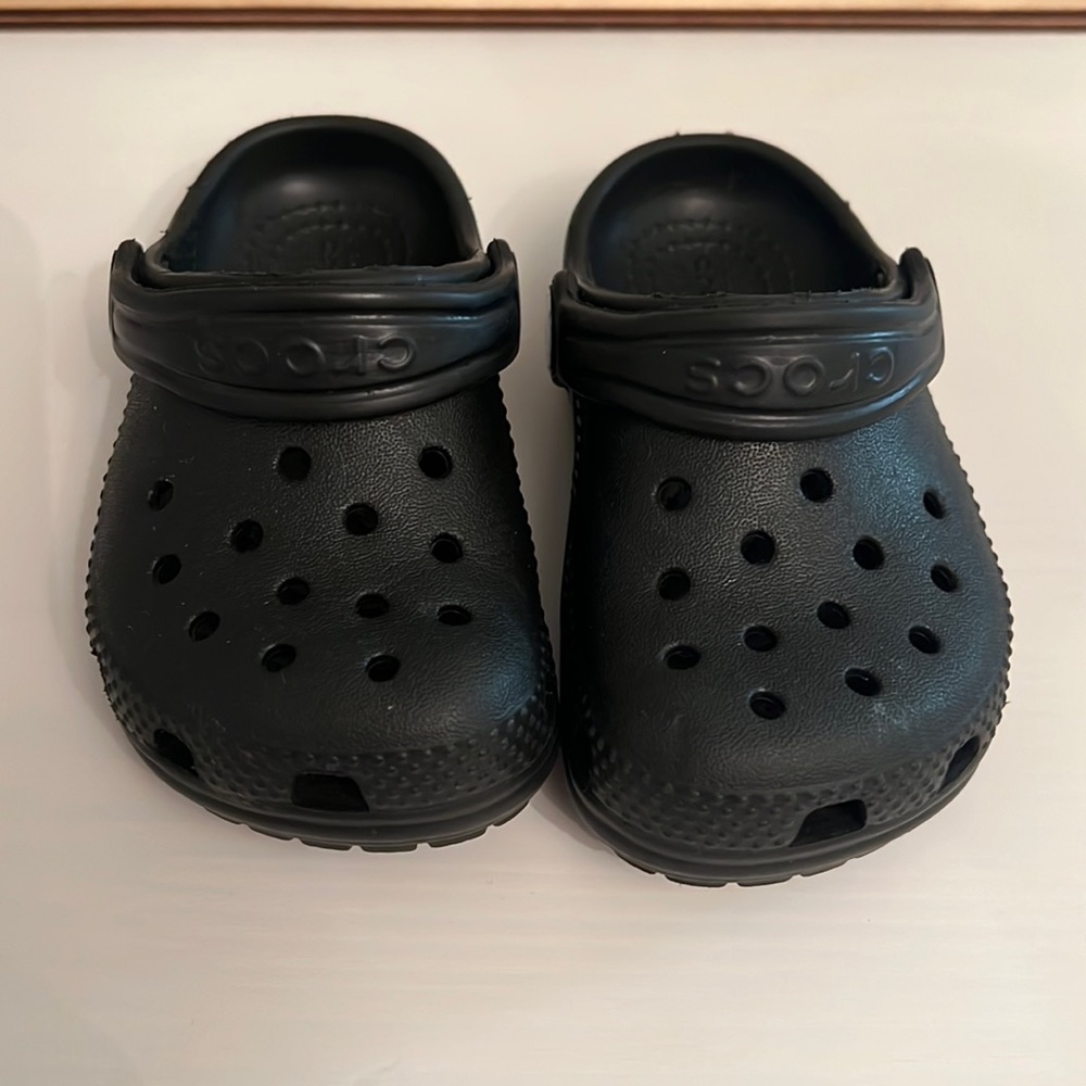 Black Toddler Crocs